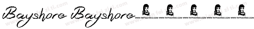 Bayshore Bayshore字体转换